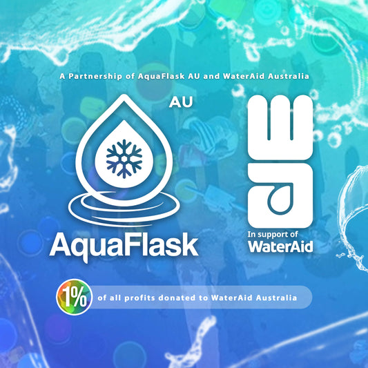 AquaFlask & WaterAid Australia, Hydration with Heart