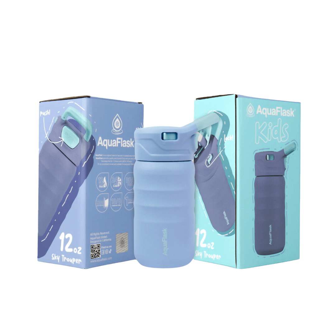 AquaFlask Kids II Vacuum Insulated Water Bottle 355ml (12oz)