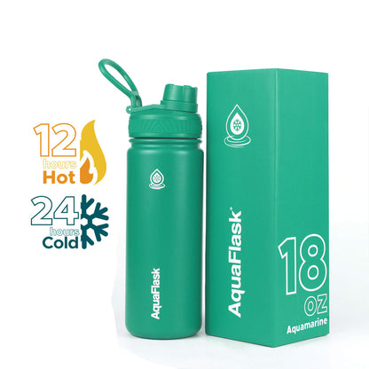 AquaFlask Original Vacuum Insulated Water Bottles 530ml (18oz)