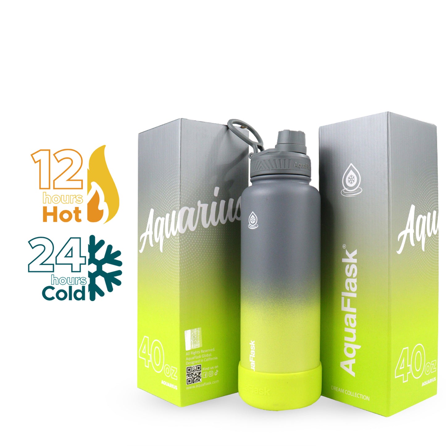 AquaFlask Dream 3 Vacuum Insulated Water Bottles 1180ml (40oz)