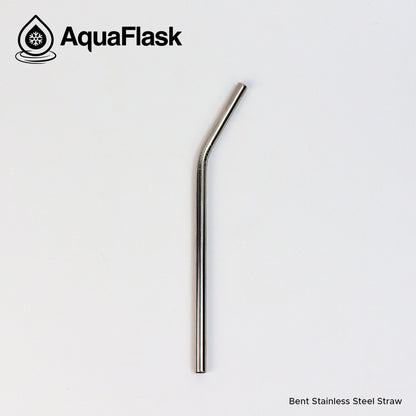 AquaFlask Steel Straw Set