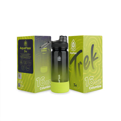 AquaFlask Trek 不含 BPA 的 Tritan 水瓶 470 毫升（16 盎司）