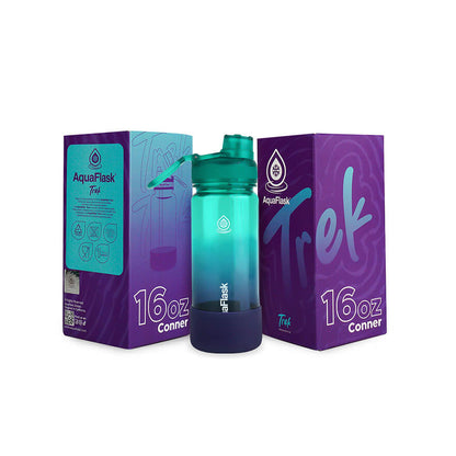 AquaFlask Trek 不含 BPA 的 Tritan 水瓶 710 毫升（24 盎司）