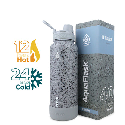 AquaFlask IL Terrazzo Vacuum Insulated Water Bottles 1180ml (40oz)