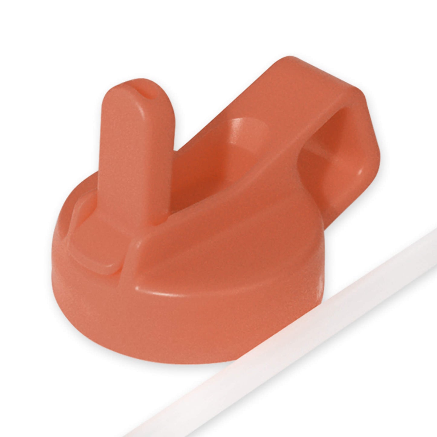 Cube Handle Straw Lid