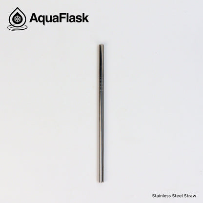 AquaFlask Steel Straw Set