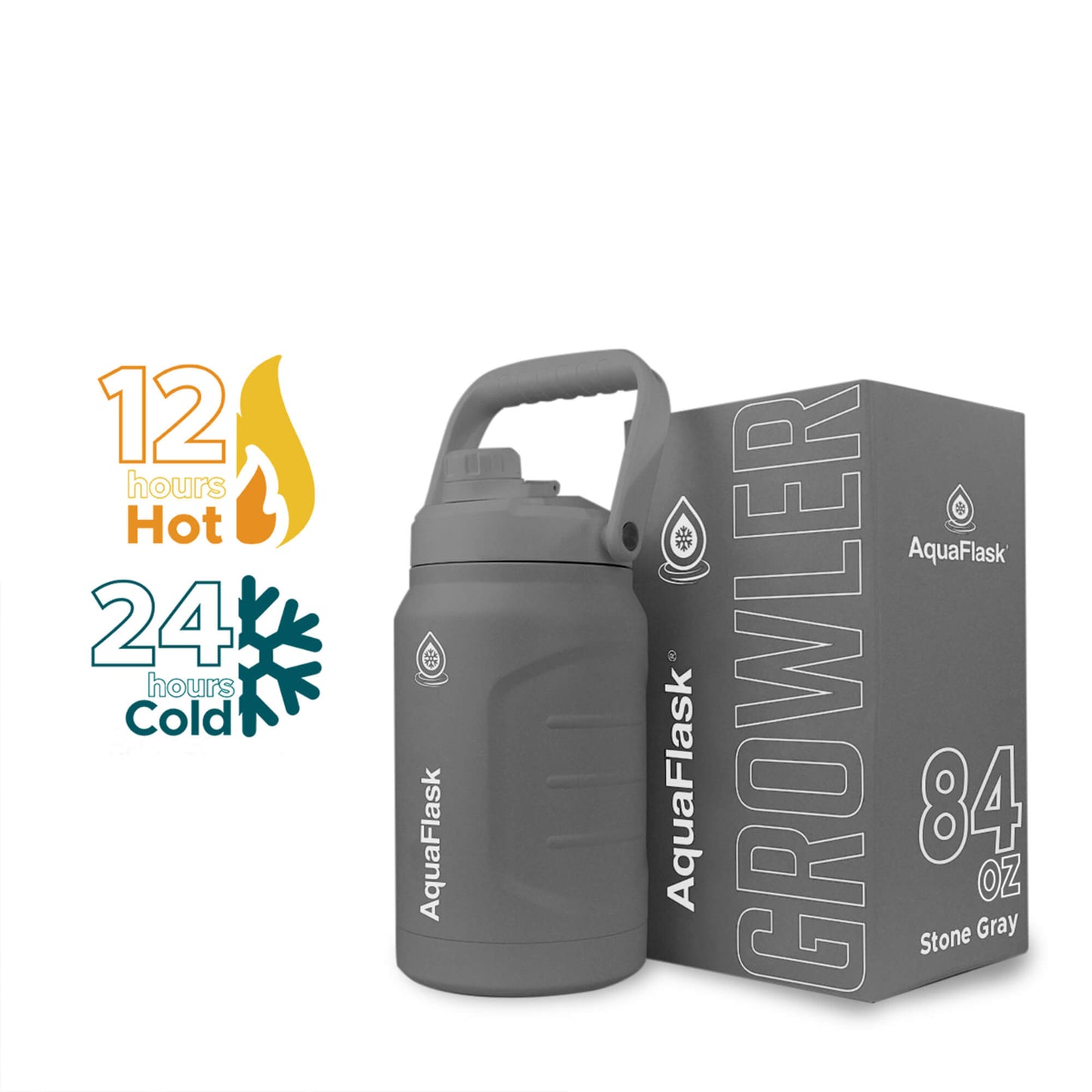 Aquaflask Growler V2 Stainless Steel Vacuum  Insulated Water Bottle 2.5L Jug